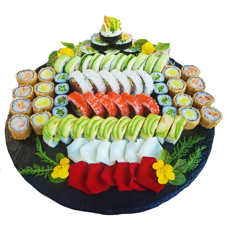 Zestaw Kibica Nova Sushi — 62 kawałki sushi